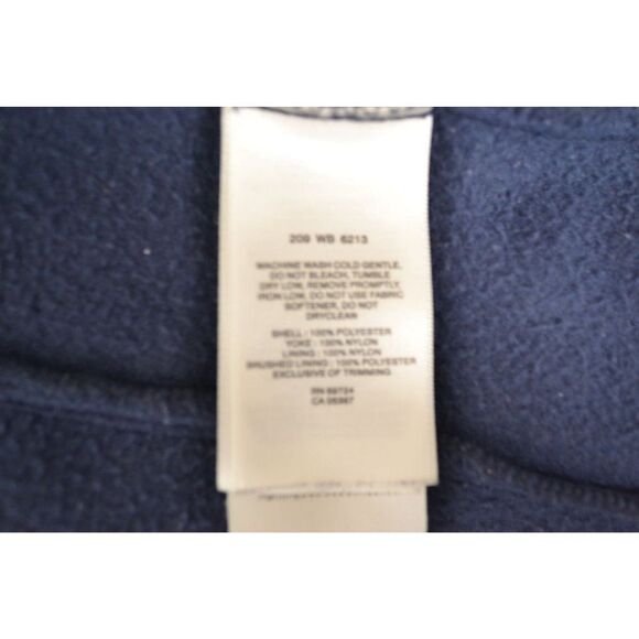 Columbia Youth 14/16 Blue Fleece Lightweight Full Zip Jacket - Picture 9 of 10